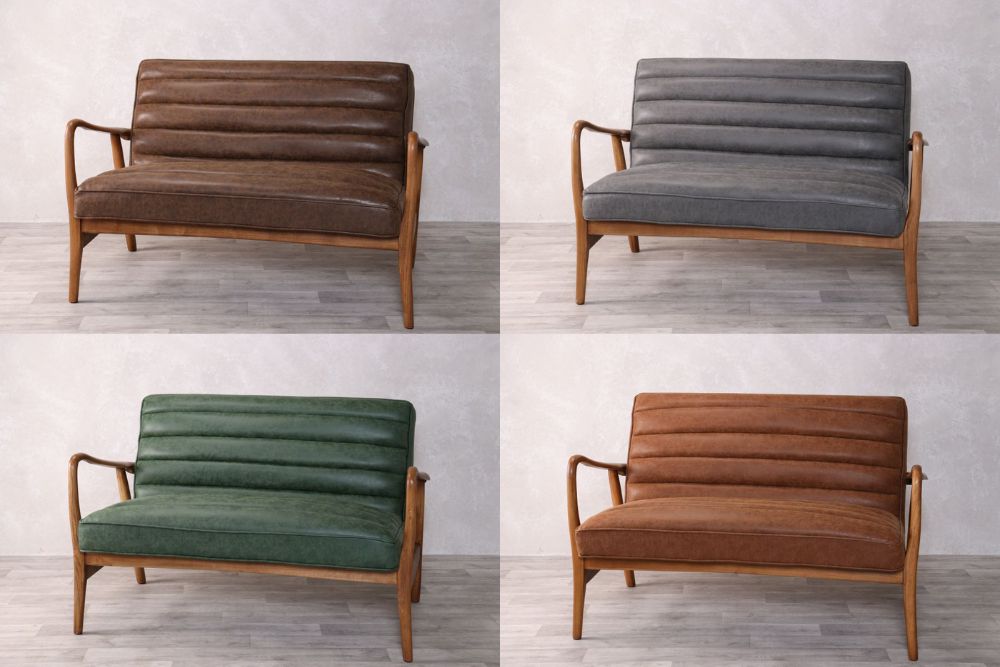 Glastonbury Vintage Style Sofa 